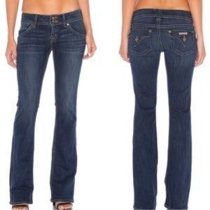 Hudson Jeans Signature Bootcut Flap Pocket Retro 70s Blue 27